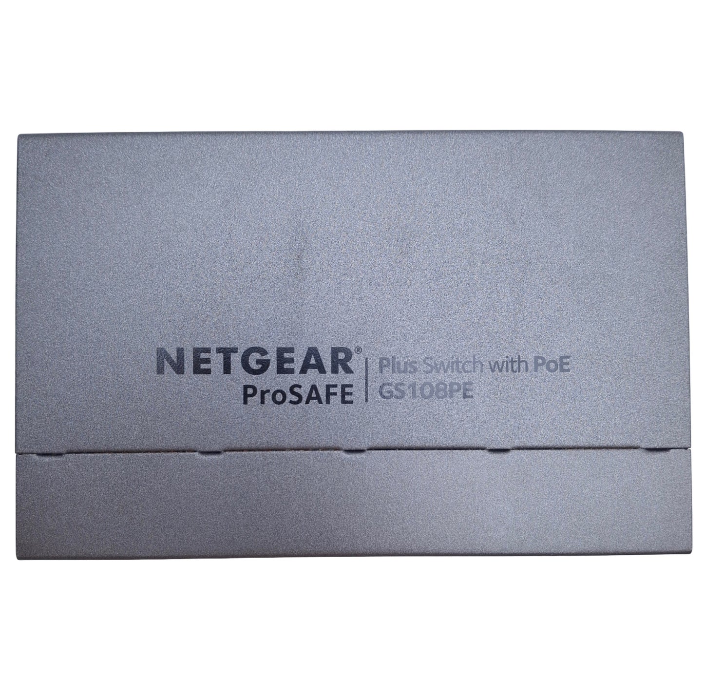 Used Netgear GS108PE Gigabit Ethernet Switch 4 PoE Ports, RJ-45 Connectors, 48VDC
