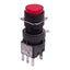 New Idec LA1L-M1C14R Pushbutton Switch, SPDT, 125VAC/30VDC 0.1A, Red Momentary ø16mm