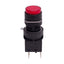 New Idec LA1L-M1C14R Pushbutton Switch, SPDT, 125VAC/30VDC 0.1A, Red Momentary ø16mm