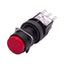 New Idec LA1L-M1C14R Pushbutton Switch, SPDT, 125VAC/30VDC 0.1A, Red Momentary ø16mm