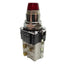 Used Eaton 10250T397LRD24-53 LED Illuminated Red Push Button, 2NO 1NC, 24VAC/DC Bulb