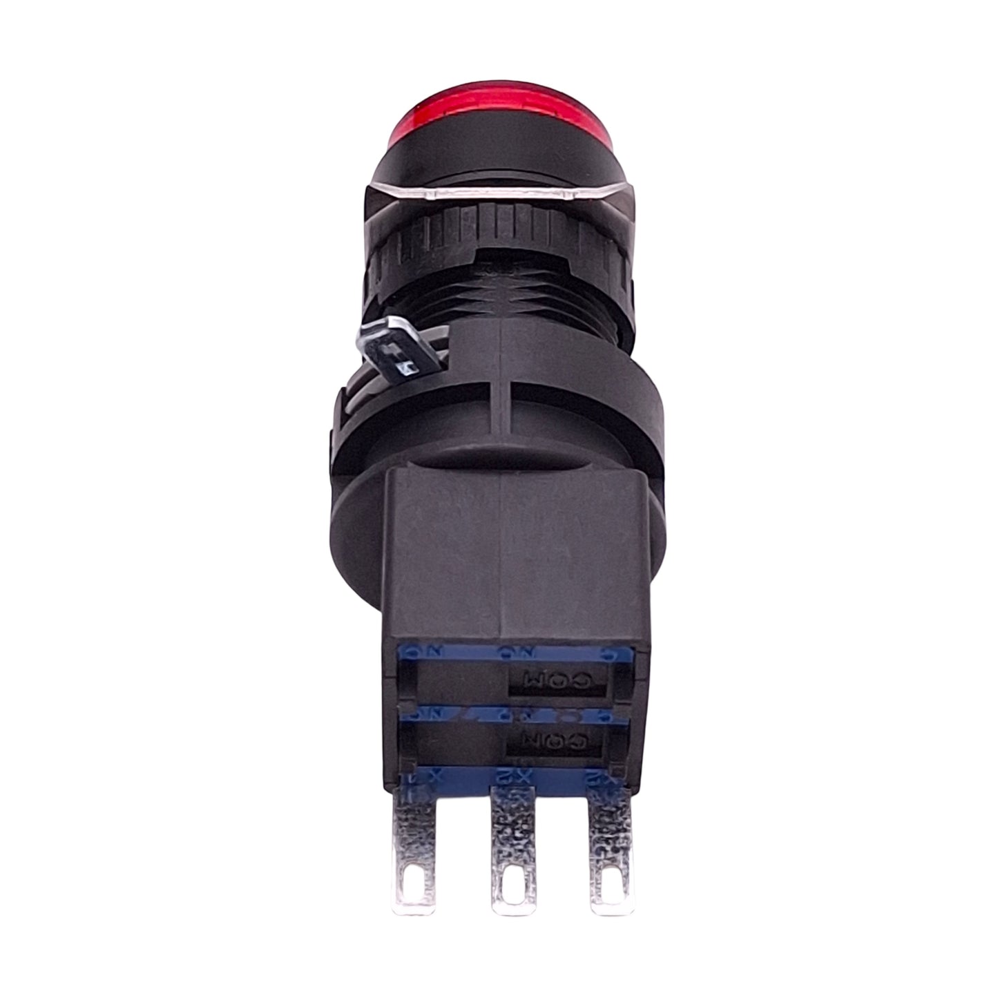 New Lot of 3 Idec LA1P-1C04R Indicator Pilot Lamp Switch, 24VDC/VAC, Red, ø16mm