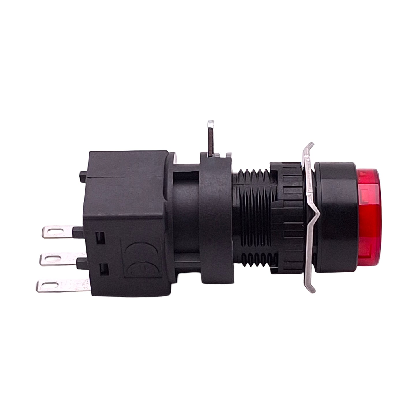 New Lot of 3 Idec LA1P-1C04R Indicator Pilot Lamp Switch, 24VDC/VAC, Red, ø16mm