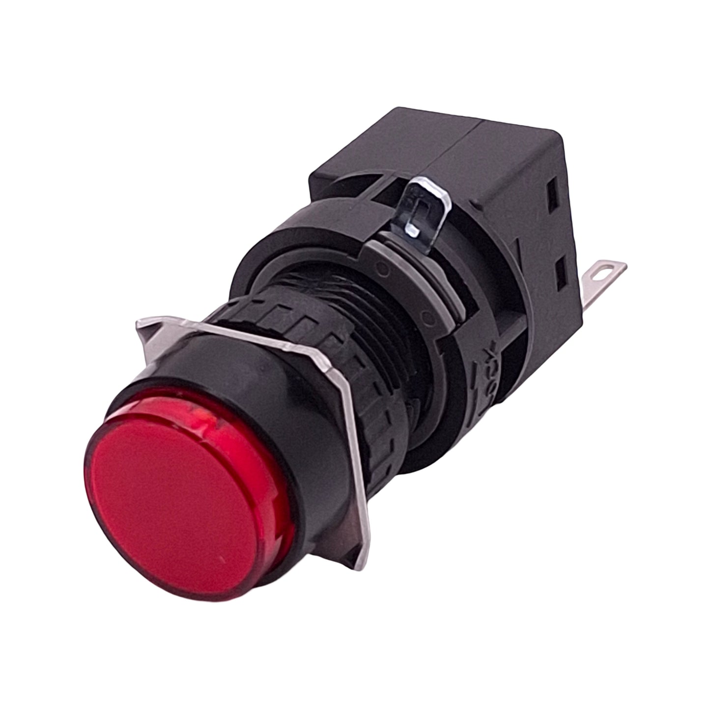 New Lot of 3 Idec LA1P-1C04R Indicator Pilot Lamp Switch, 24VDC/VAC, Red, ø16mm