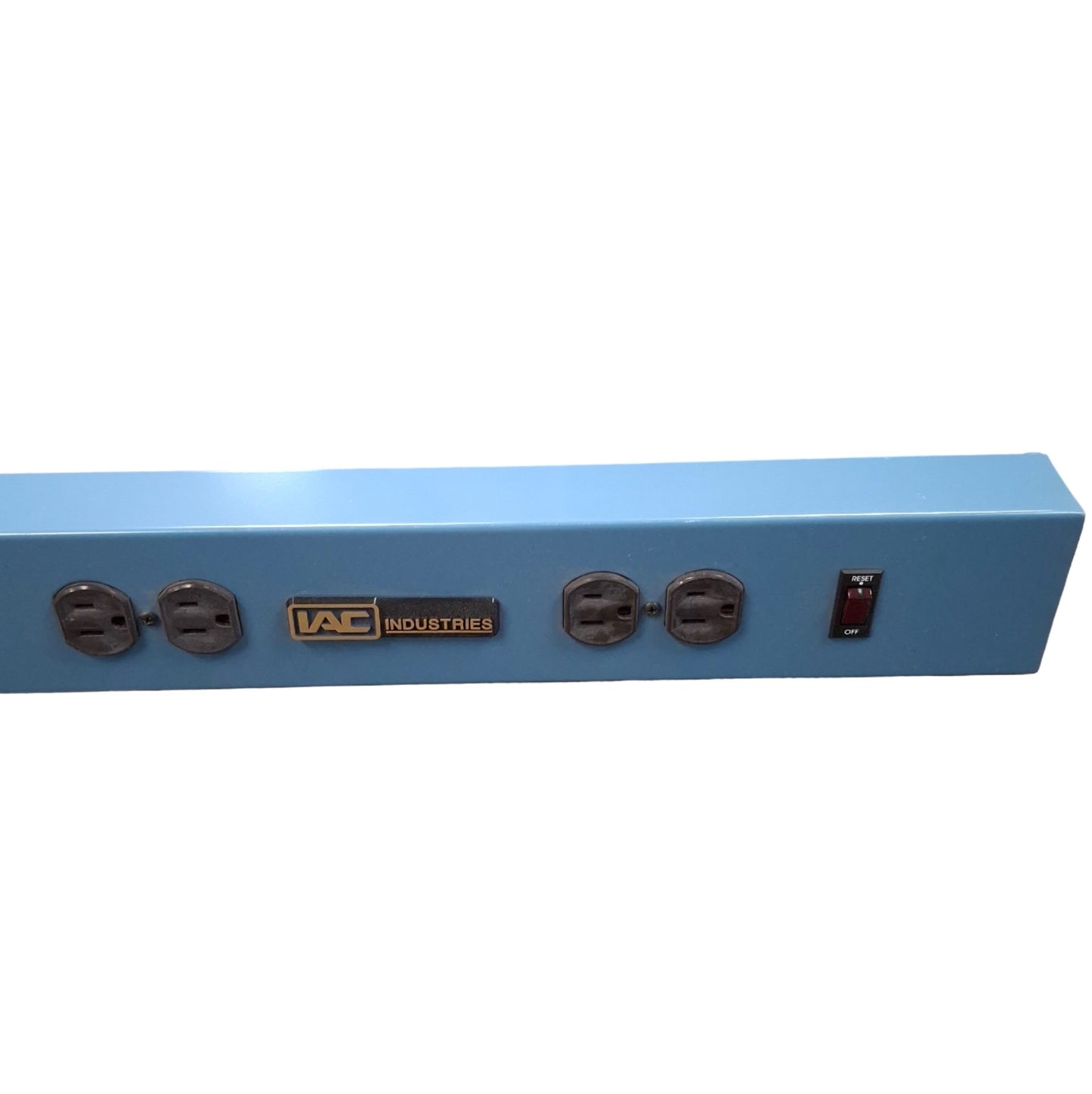 Used IAC Industries QS-1022125 Electrical Channel, 88in Length, Four 15A Duplexes