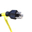 Used IAC Industries QS-1022125 Electrical Channel, 88in Length, Four 15A Duplexes