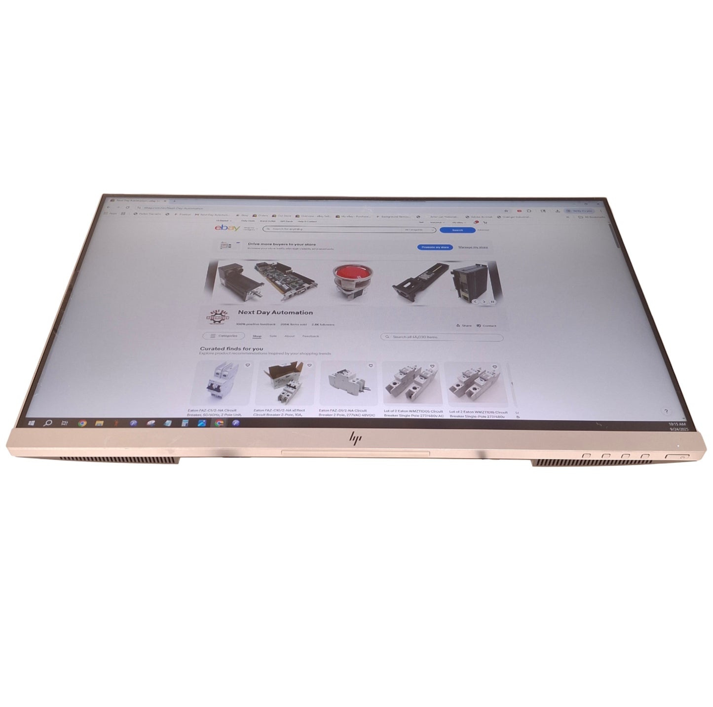 Used HP HSTND-9581-Q Sure View Monitor 16:9 Aspect Ratio, 1920x1080@60HZ, 100-240VAC