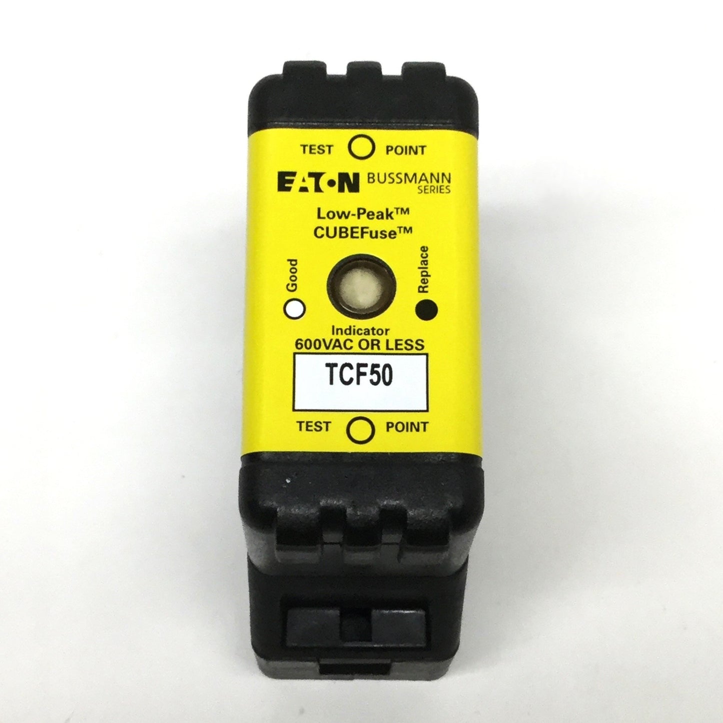 New – Open box Eaton Bussmann TCF50 CUBE Dual Element Time-Delay Current Limiting Fuse 50A