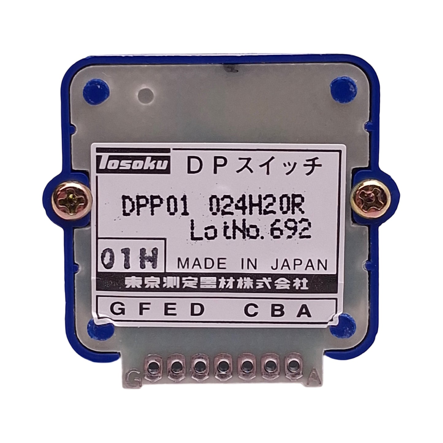 New Tosoku DPP01-024H20R Rotary Digital Binary Code Switch, 0-24 Position, 13.85°