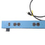 Used IAC Industries QS-1022123 Electrical Channel, 64in Length, Four 15A Duplexes