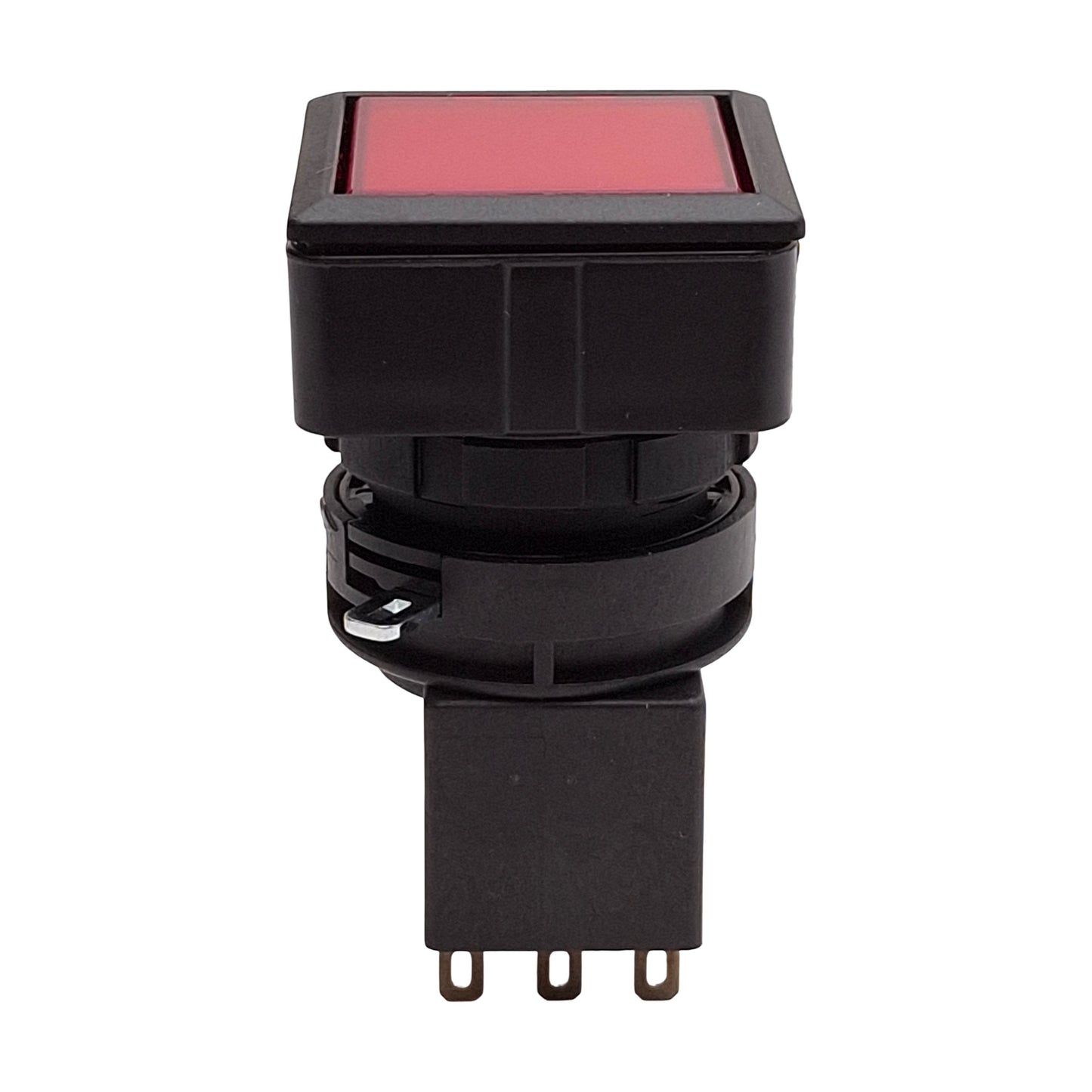 New Idec LW7L-M1C14R Red Illuminated Momentary Pushbutton, 25mm, SPDT, 125VAC/30VDC