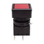 New Idec LW7L-M1C14R Red Illuminated Momentary Pushbutton, 25mm, SPDT, 125VAC/30VDC