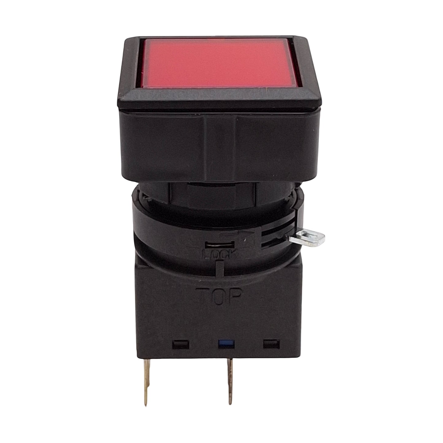 New Idec LW7L-M1C14R Red Illuminated Momentary Pushbutton, 25mm, SPDT, 125VAC/30VDC