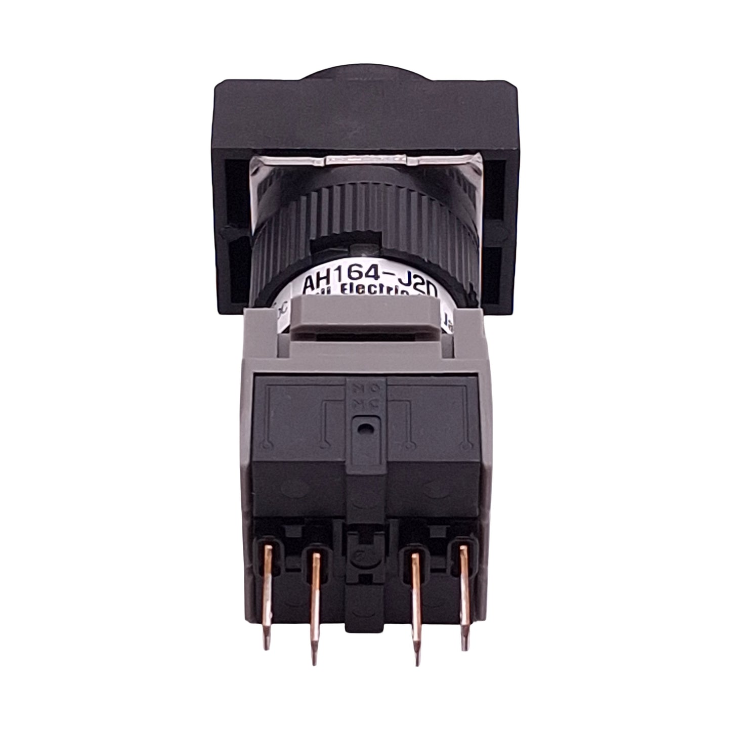 New Fuji Electric AH164-J2D11B Keylock Switch, 1NO+1NC, 2-Pos, 250VAC/125VDC, ø16mm