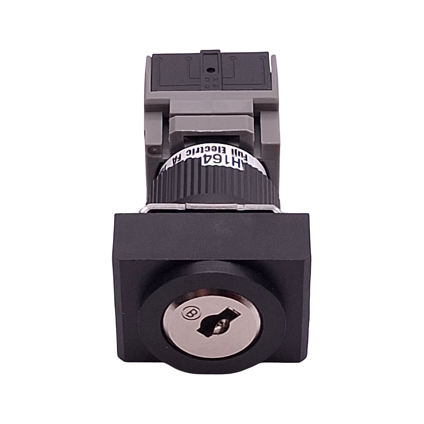 New Fuji Electric AH164-J2D11B Keylock Switch, 1NO+1NC, 2-Pos, 250VAC/125VDC, ø16mm