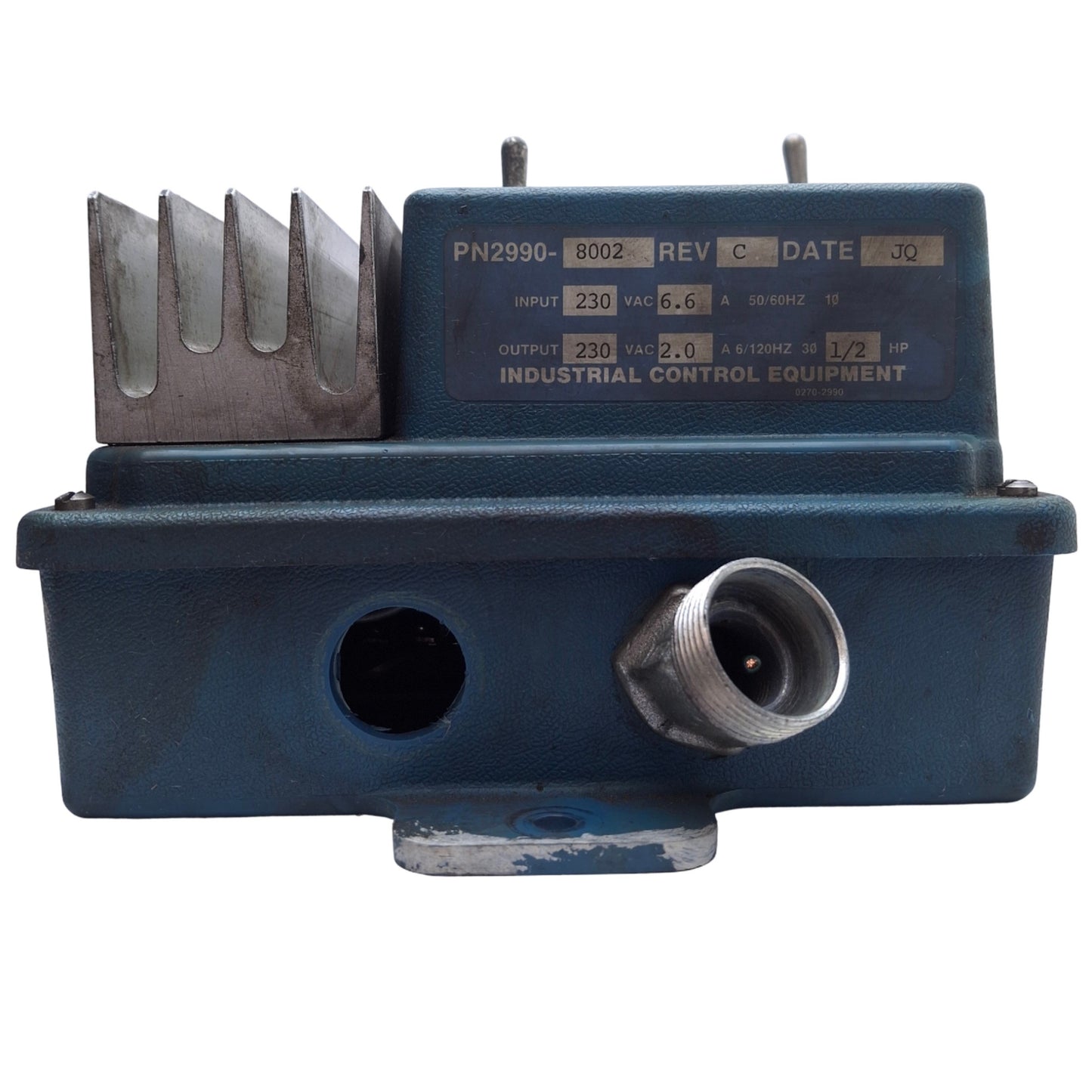 Used Emerson 2990-8002 Horizon 1 AC Motor Drive, 1/2HP, Out: 230VAC 2A 3PH In: 230VAC