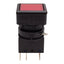 New Idec LW7L-M1C24R Red Illuminated Momentary Pushbutton, 25mm, DPDT, 125VAC/30VDC