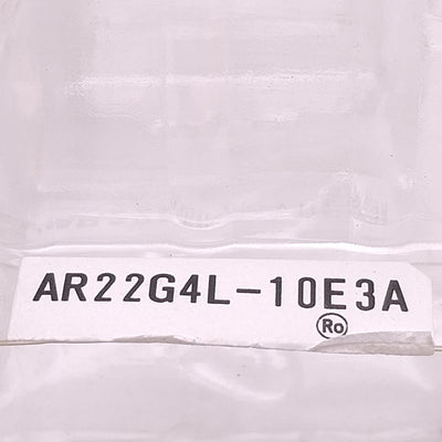 New Fuji Electric AR22G4L-10E3A Illuminated Pushbutton, Amber, 1NO, 600VAC 10A, 22mm