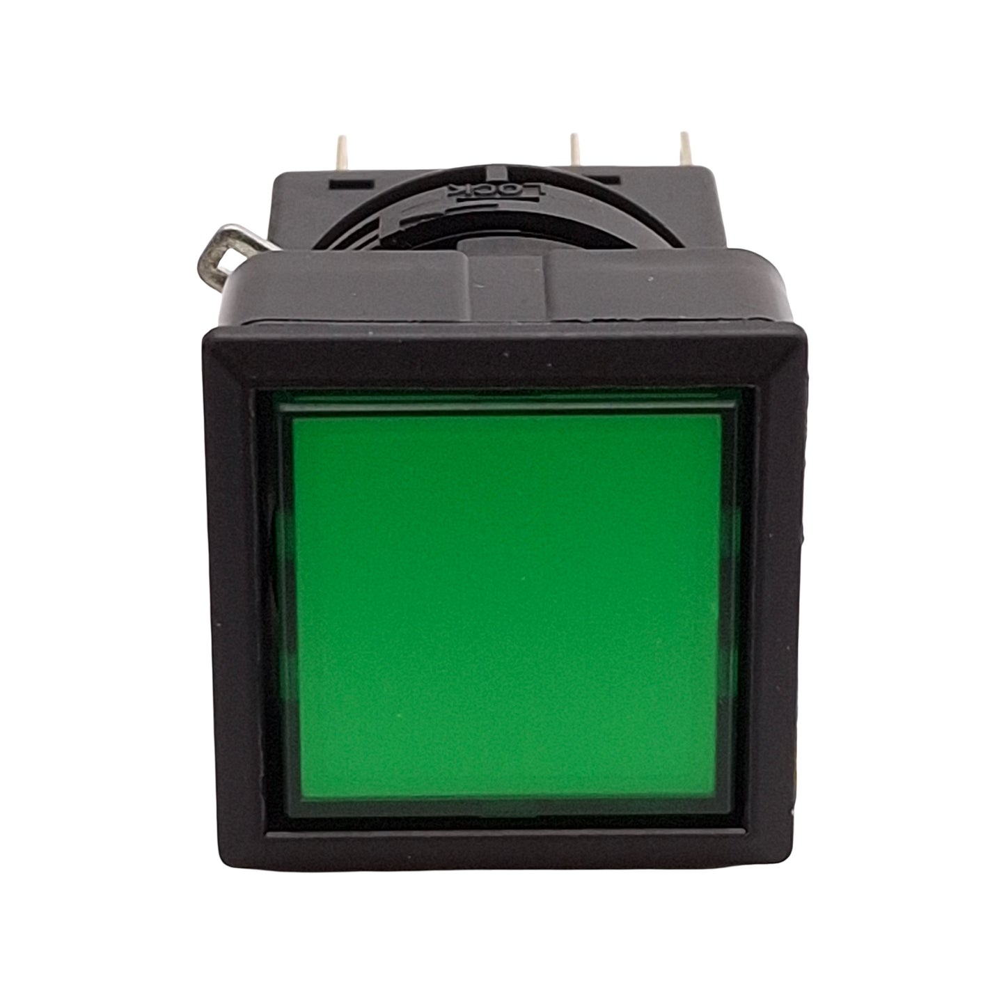 New Idec LW7L-M1C24G Green Illuminated Momentary Pushbutton 25mm, DPDT, 125VAC/30VDC