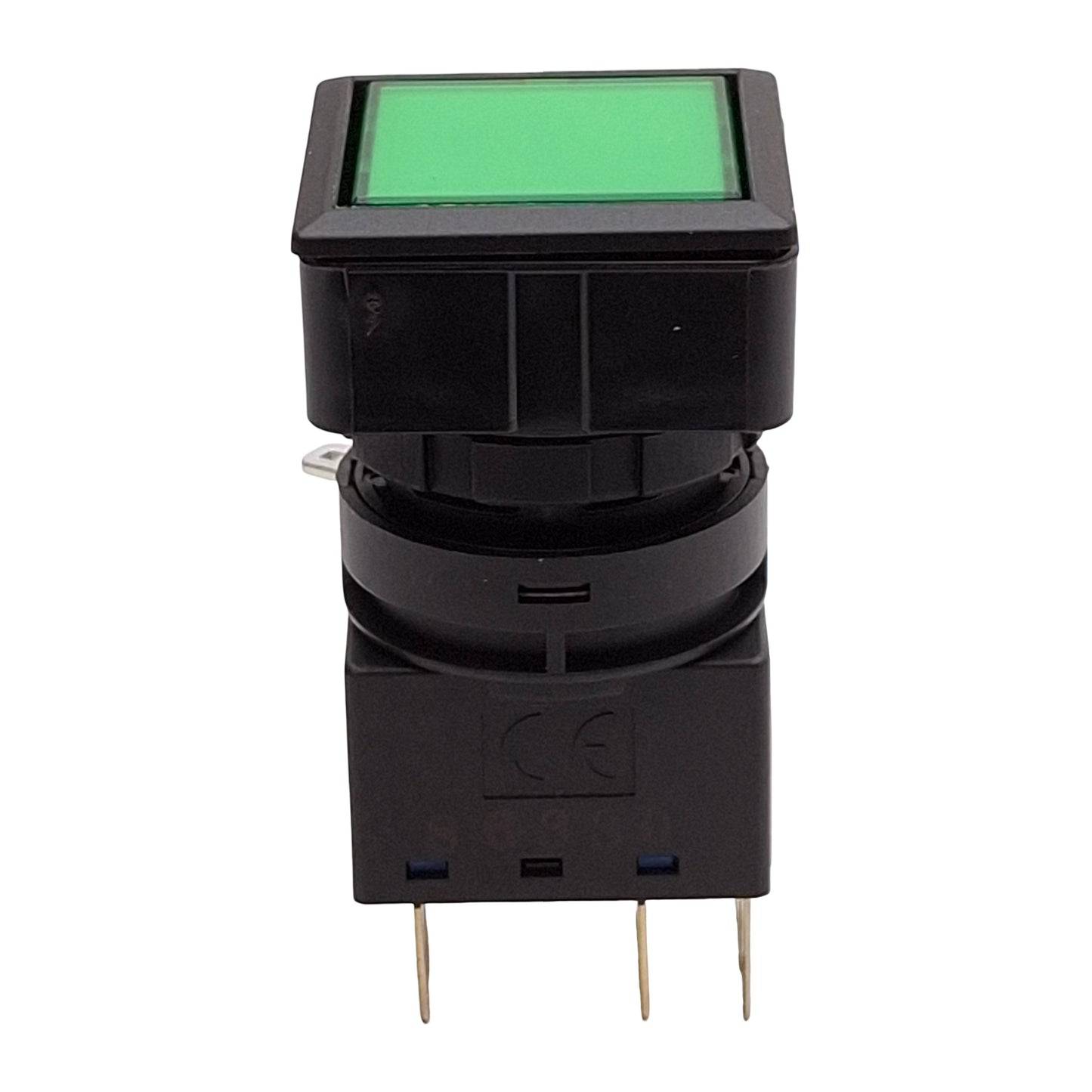 New Idec LW7L-M1C24G Green Illuminated Momentary Pushbutton 25mm, DPDT, 125VAC/30VDC