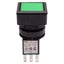 New Idec LW7L-M1C24G Green Illuminated Momentary Pushbutton 25mm, DPDT, 125VAC/30VDC