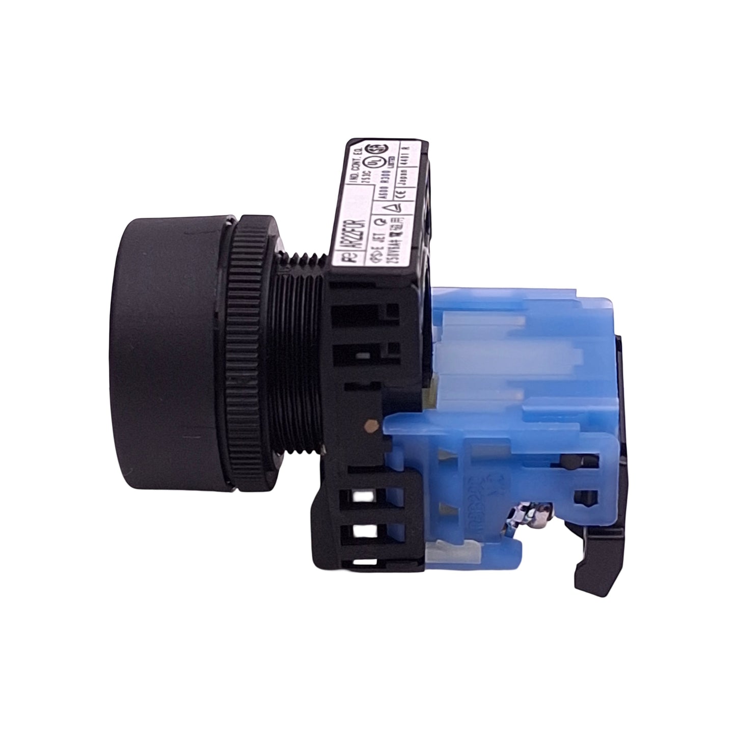 New Lot of 3 Fuji Electric AR22F0R-10B Pushbutton Switch Black, 1NO 600VAC 10A, 22mm