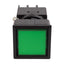 New Idec LW7L-M1C24MG Green Illuminated Momentary Pushbutton 25mm DPDT 125VAC/30VDC