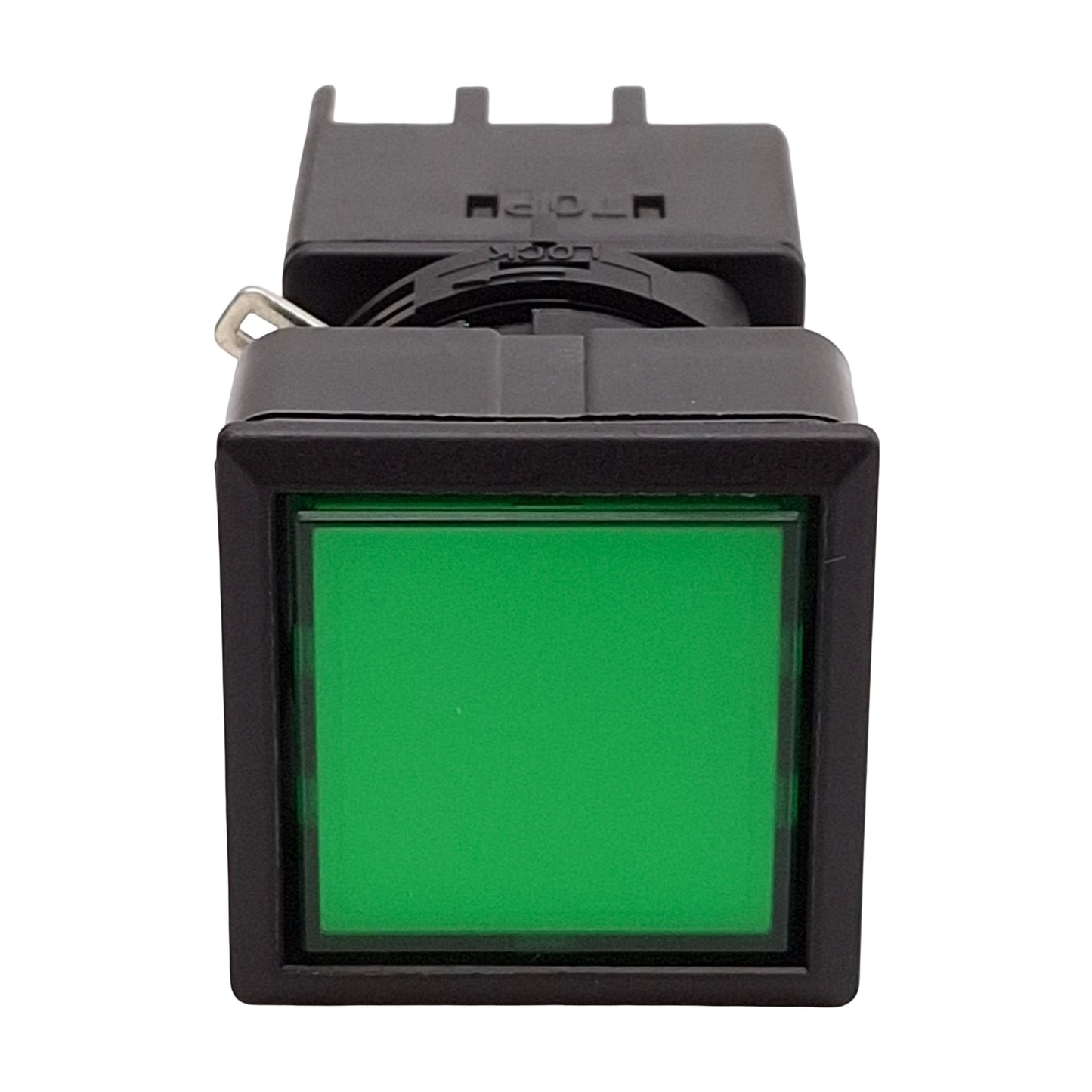 New Idec LW7L-M1C24MG Green Illuminated Momentary Pushbutton 25mm DPDT 125VAC/30VDC