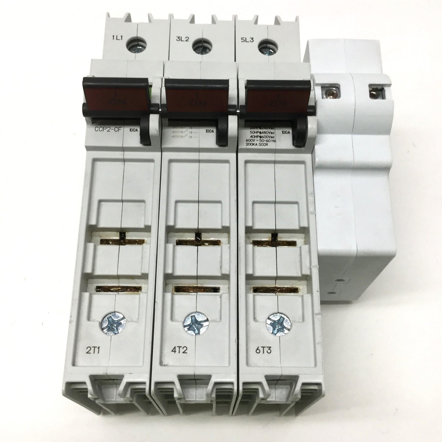 New – Open box Eaton CCP2S-3-100CF CUBEFuse Fusible Disconnect Switch 3-Pole, 100A 600VAC