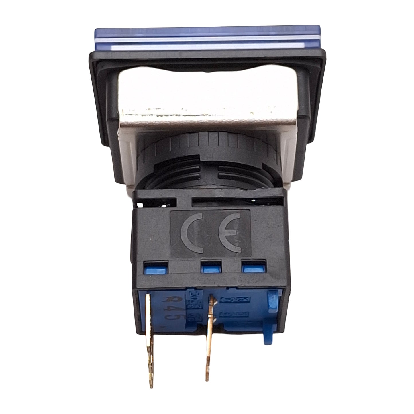 New Lot of 2 Idec LB8GL-M1T14G Green Illuminated Momentary Pushbutton, 16mm, SPDT