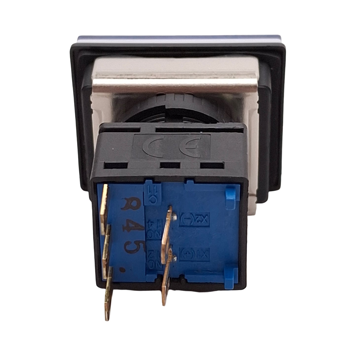 New Lot of 2 Idec LB8GL-M1T14G Green Illuminated Momentary Pushbutton, 16mm, SPDT