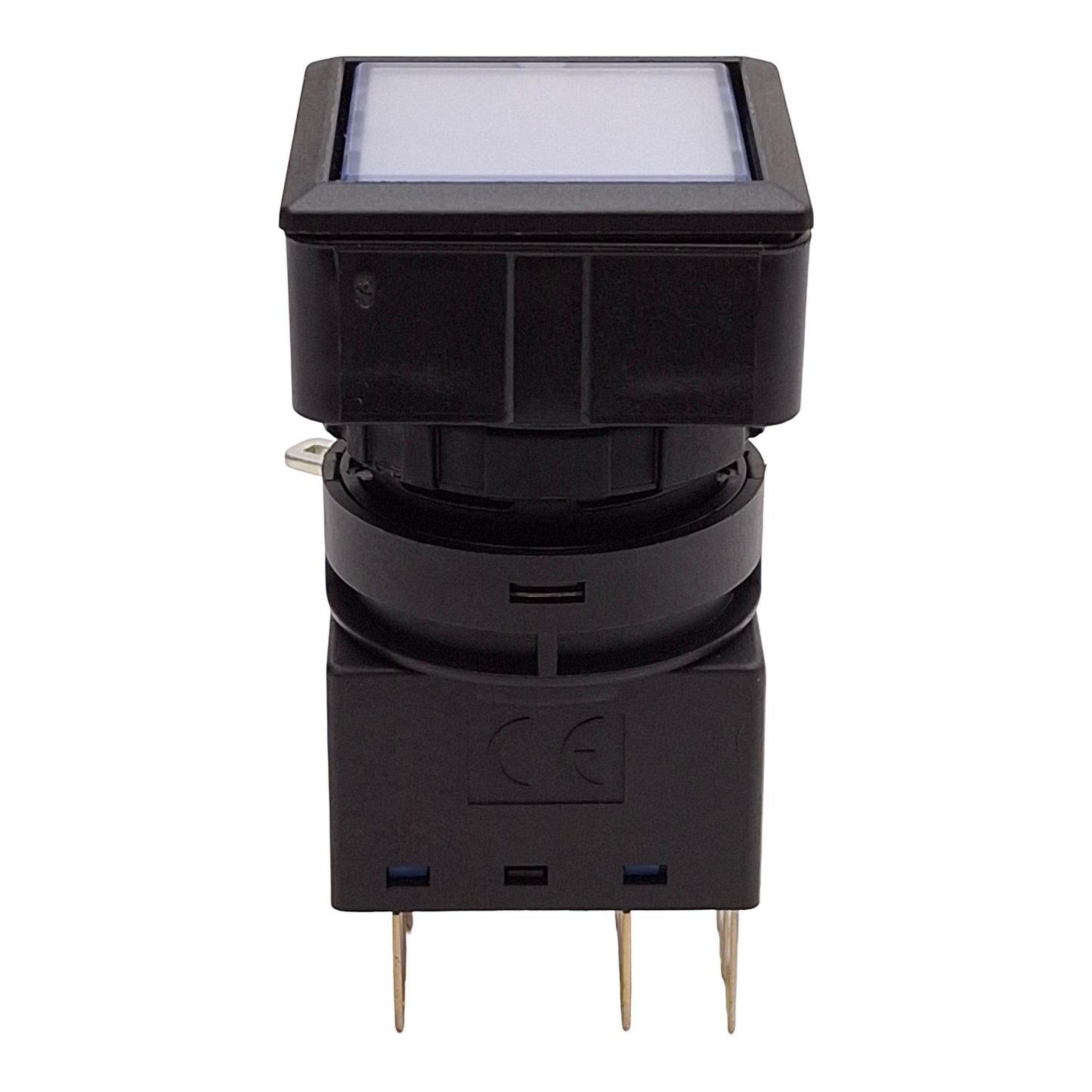 New Idec LW7L-M1C24W White Illuminated Momentary Pushbutton 25mm, DPDT, 125VAC/30VDC