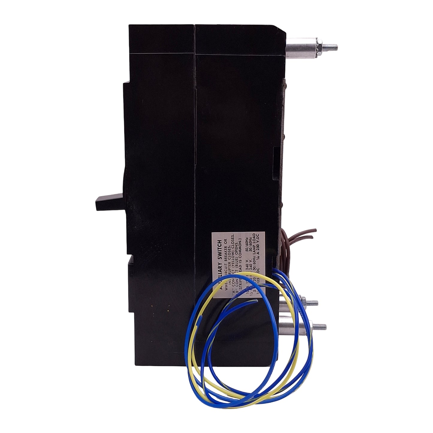 Used Square D KHL3612517DC1616 Thermal-Magnetic Circuit Breaker, 3-Pole 125A 500VDC