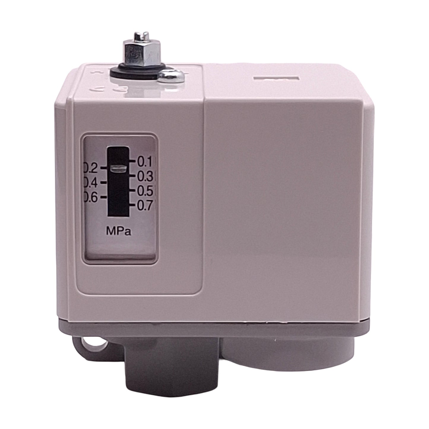 Used SMC IS3000-02 Pneumatic Pressure Switch, 125/250VAC/30VDC, 0.1~0.7MPa, Rc1/4