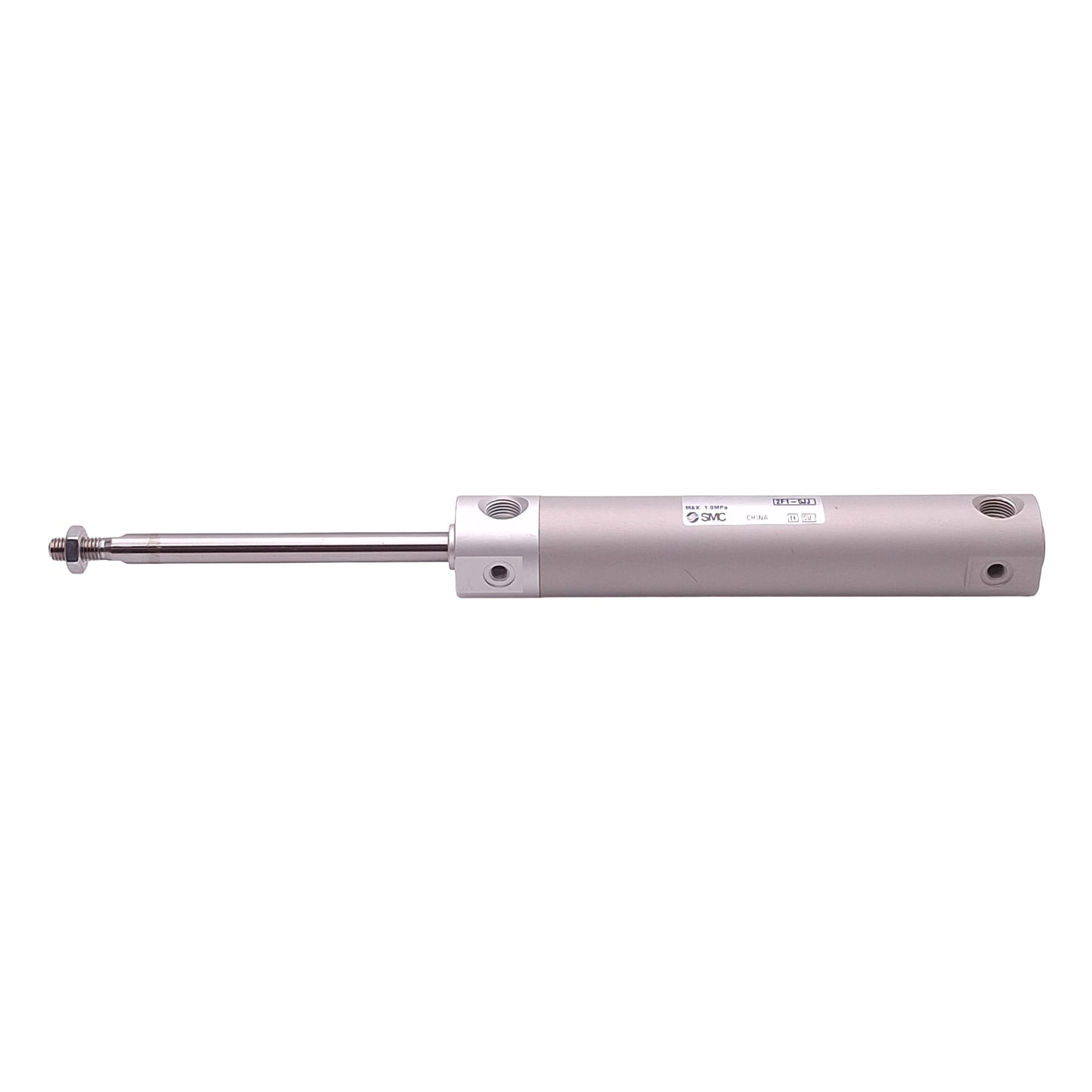 Used SMC NCDGBN20-0300 Pneumatic Cylinder, ø3/4in Bore, 3in Stroke, 1/8in NPT, 1.0MPa