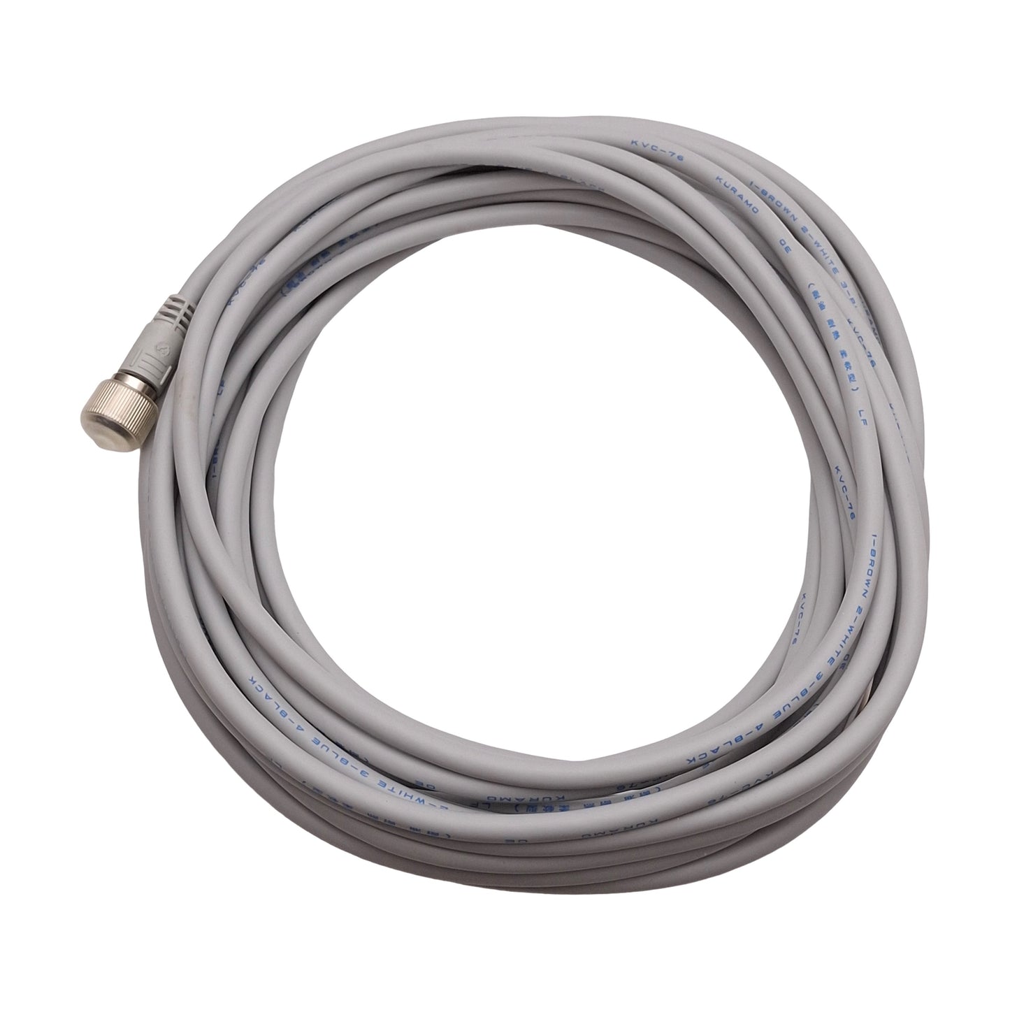 New Azbil PA5-4ISX10HK-E Connector Cable 125VDC M12 4-Pin Female to Flying Leads 10m