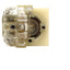 Used Square D 9001KR3BH13 Black Momentary Push Button, Partial Guard, 1NO 1NC, ø30mm