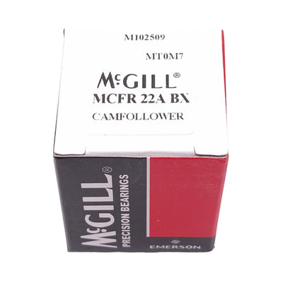 New Emerson McGill MCFR 22A BX Cam Follower, ø22mm OD, 12mm Width, 13500rpm Max