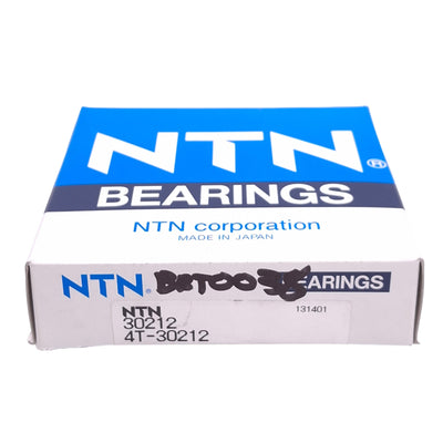 New NTN Bearings 4T-30212 Tapered Roller Bearings, ø110mm OD, ø60mm ID, 125kN Max