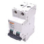 Used Merlin Gerin 24456 C60N-2P-50A-C Circuit Breaker, 2-Pole, 50A, C-Curve, DIN Rail
