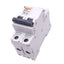 Used Merlin Gerin 24456 C60N-2P-50A-C Circuit Breaker, 2-Pole, 50A, C-Curve, DIN Rail