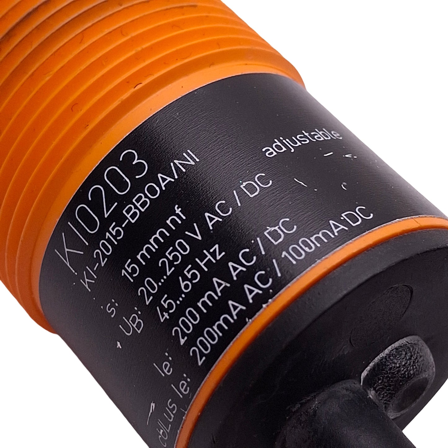Used ifm KI-2015-BBOA/NI Capacitive Sensor, NC, 3-15mm Range, 20-250VAC/DC, M30 x 1.5