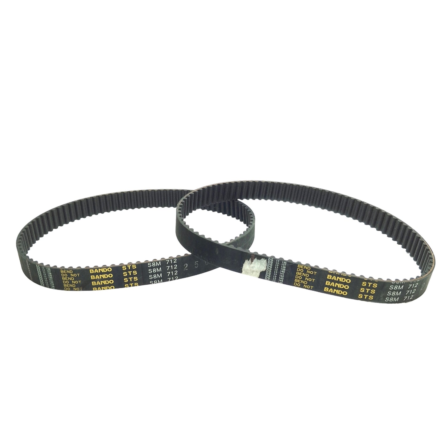 New Lot of 2 Bando 250-S8M-712 Timing Belts 25mm Width, 89 Teeth, 712mm Length