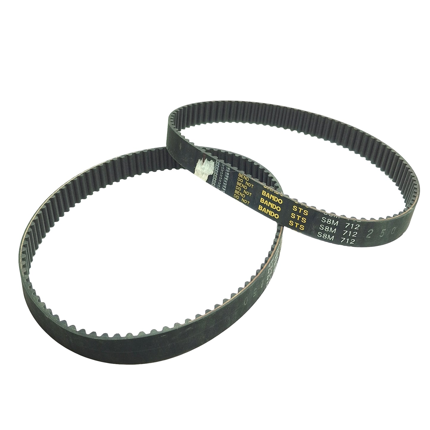 New Lot of 2 Bando 250-S8M-712 Timing Belts 25mm Width, 89 Teeth, 712mm Length
