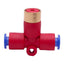New Lot of 10 SMC KEB06 Residual Pressure Relief Valve, ø6mm One-Touch Tube, 0-1MPa