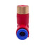 New Lot of 10 SMC KEB06 Residual Pressure Relief Valve, ø6mm One-Touch Tube, 0-1MPa