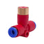 New Lot of 10 SMC KEB06 Residual Pressure Relief Valve, ø6mm One-Touch Tube, 0-1MPa