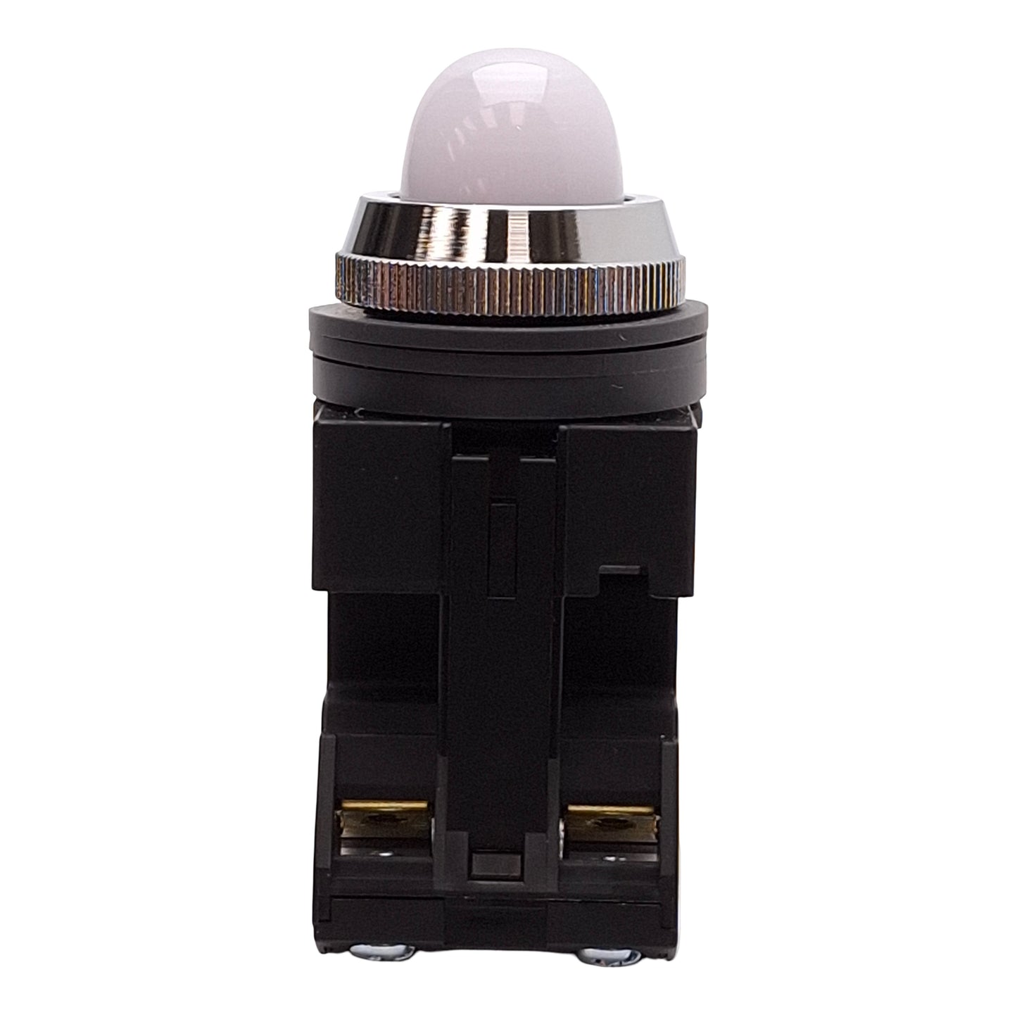 New Idec APS126DNW White Dome Pilot Light ø25mm, 6VAC/DC 1W Lamp, 200/220VAC Contact