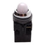 New Idec APS126DNW White Dome Pilot Light ø25mm, 6VAC/DC 1W Lamp, 200/220VAC Contact