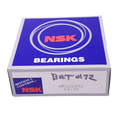 New NSK Bearings HR32209J Tapered Roller Bearings, ø45mm ID, ø85mm OD, 24.75mm Width